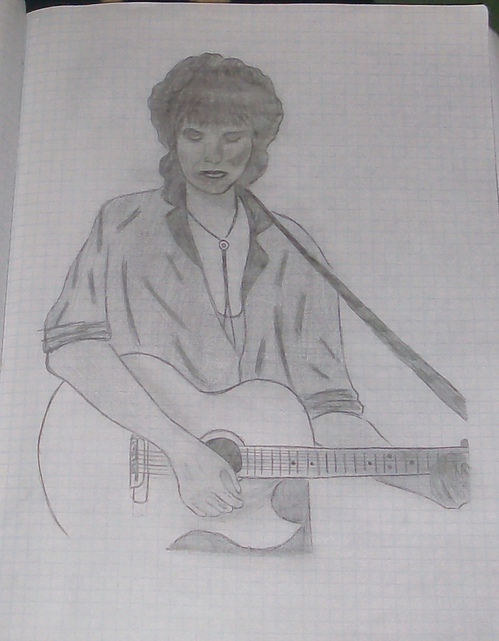 рисунок Виктору Цою